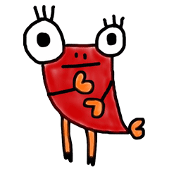 [LINEスタンプ] えびあしさんの日常