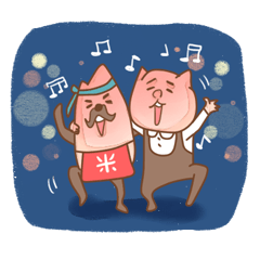 [LINEスタンプ] OCAT ＆ Friend