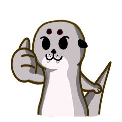 [LINEスタンプ] Naughty Otter