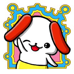 [LINEスタンプ] 犬と栗