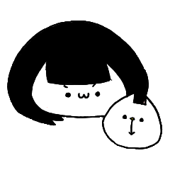 [LINEスタンプ] まるちゃんとねこちゃん