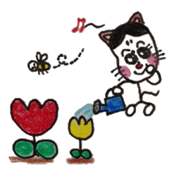 [LINEスタンプ] おかめキャットの日常 vol.3