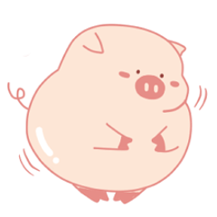 [LINEスタンプ] My Cute Lovely Pigの画像（メイン）