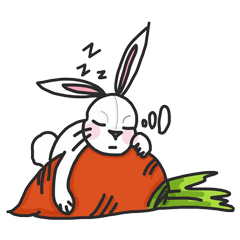 [LINEスタンプ] lucky bunny