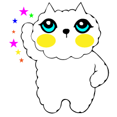 [LINEスタンプ] もこもこブブちゃん