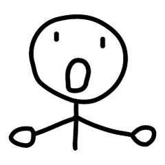 [LINEスタンプ] ボウ人間