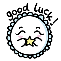 [LINEスタンプ] Jay : Exam week