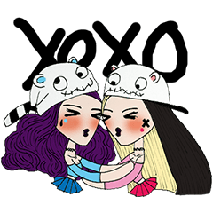 [LINEスタンプ] DUDEY DUO V.2