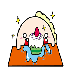 [LINEスタンプ] kawai monster
