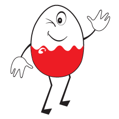 [LINEスタンプ] Funny Egg Emoticonsの画像（メイン）