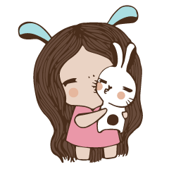 [LINEスタンプ] RABBIT-RABBIT