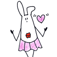 [LINEスタンプ] りっぷらびっと。