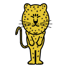 [LINEスタンプ] 豹のピョートル2
