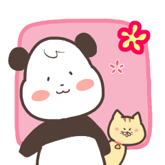 [LINEスタンプ] ぱんにゃん。