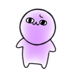 [LINEスタンプ] かたまゆちゃん