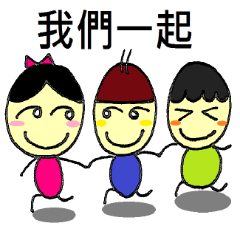 [LINEスタンプ] Small dolls childlike world