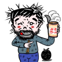 [LINEスタンプ] 五味屋 しき造 Part1
