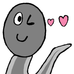 [LINEスタンプ] 大人になれないオタマジャクシ
