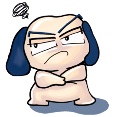 [LINEスタンプ] Grumpy Chubbs
