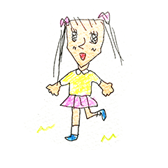 [LINEスタンプ] 小学生のらくがき