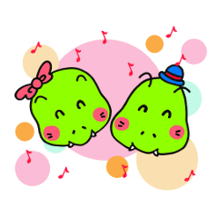 [LINEスタンプ] りゅうくん きょうちゃん