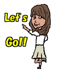 [LINEスタンプ] 鮮やかな人々