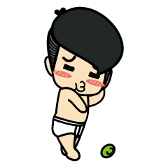 [LINEスタンプ] children's language (daily) 
