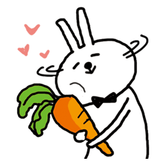 [LINEスタンプ] Bears love rabbit