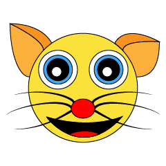 [LINEスタンプ] Cutie Flat Cat 