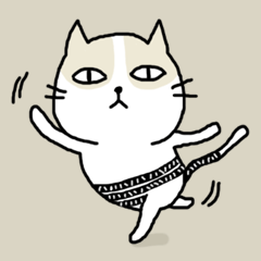 [LINEスタンプ] cool cool cat 2