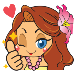 [LINEスタンプ] Kimmy's World