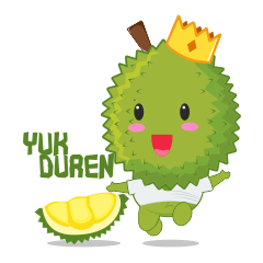 [LINEスタンプ] Duren Yuki : Daily Talk 