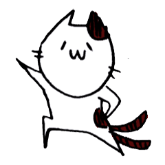 [LINEスタンプ] 猫また日常スタンプ。 