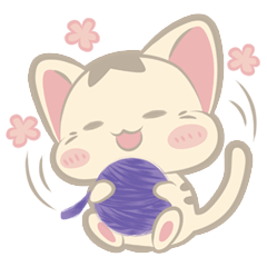 [LINEスタンプ] lazy meowwwの画像（メイン）