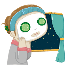 [LINEスタンプ] Donna！What happened？