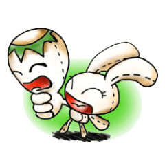 [LINEスタンプ] Muppets rabbit