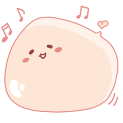 [LINEスタンプ] A Cute Pink Bubble
