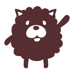 [LINEスタンプ] こげチャウチャウ