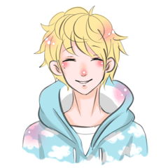 [LINEスタンプ] My name's Cloud