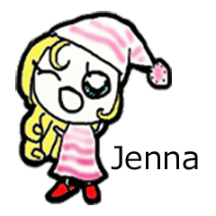 [LINEスタンプ] 役に立つ ジェンナ 1 