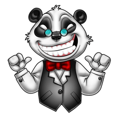[LINEスタンプ] Introducing Boss Panda
