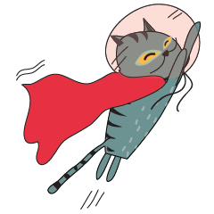 [LINEスタンプ] Funny Old Cat