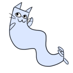 [LINEスタンプ] Flaty Meow