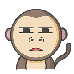 [LINEスタンプ] Monmo Monkey