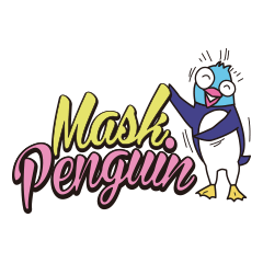 [LINEスタンプ] Mask Penguin