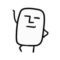 [LINEスタンプ] しかくいのん