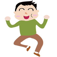 [LINEスタンプ] Mr.Big happy every day
