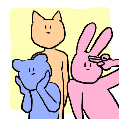[LINEスタンプ] 無気力あにまるず