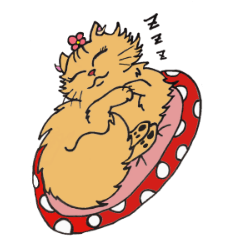 [LINEスタンプ] 猫のクルミちゃんとマーブルくん 