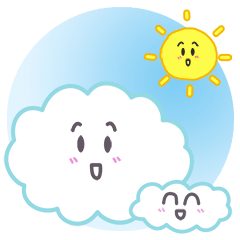 [LINEスタンプ] Sweet Little Cloud 